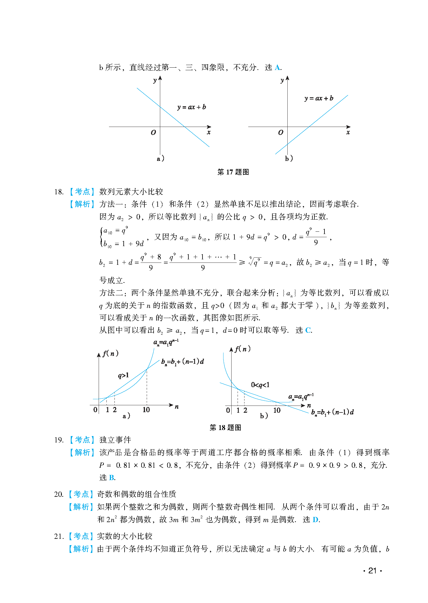 2012联考真题解析